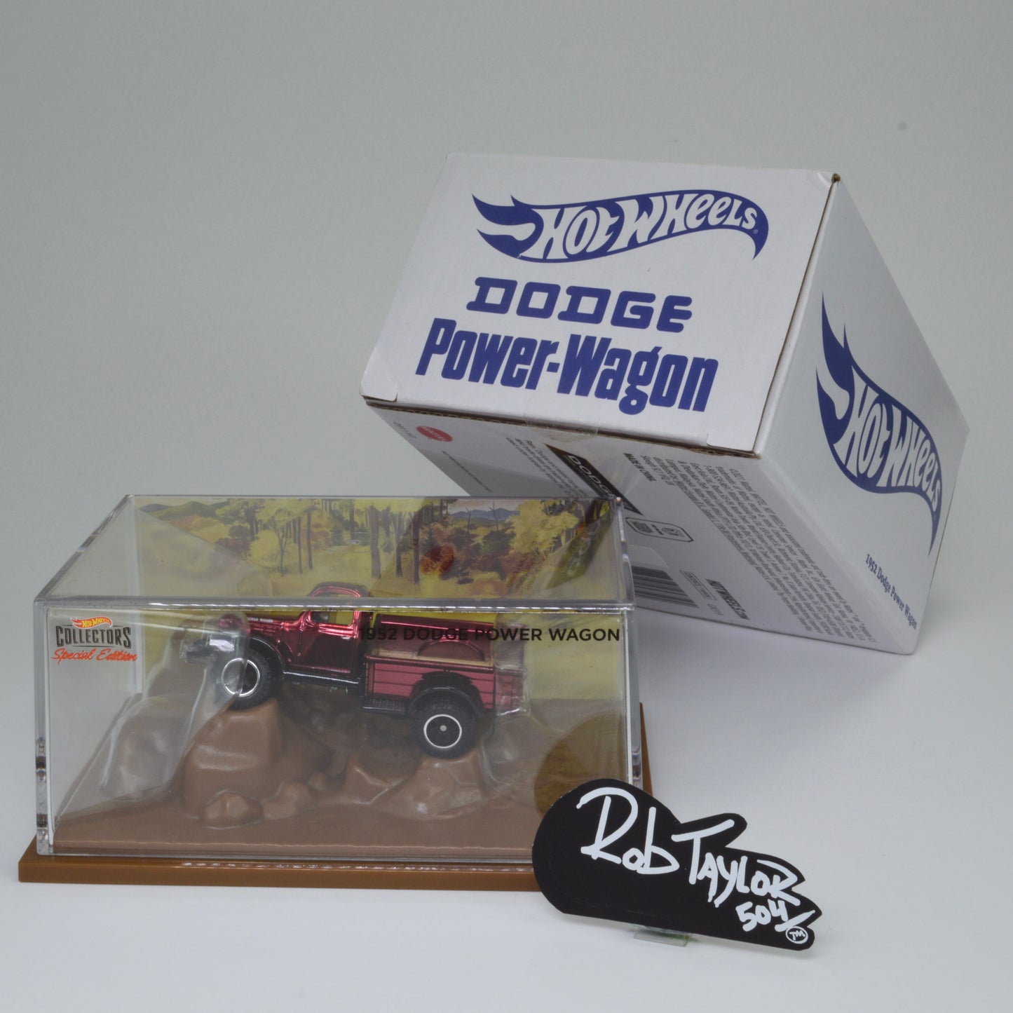 REDLINE CLUB HOTWHEELS POWER WAGON 1:64 SCALE