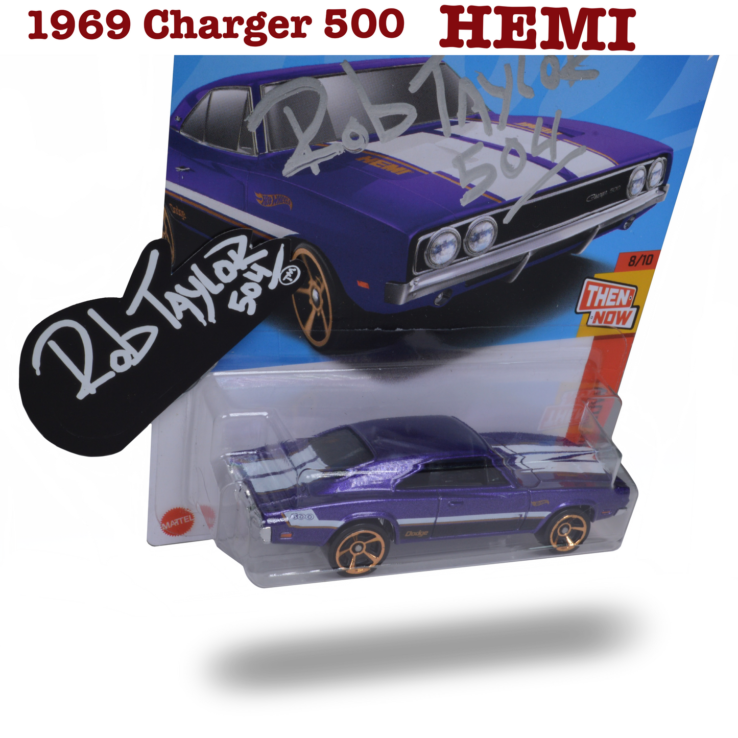 AUTOGRAPHED TWIN PACK 2020 HELLCAT & ‘69 CHARGER 1:64 SCALE CARS