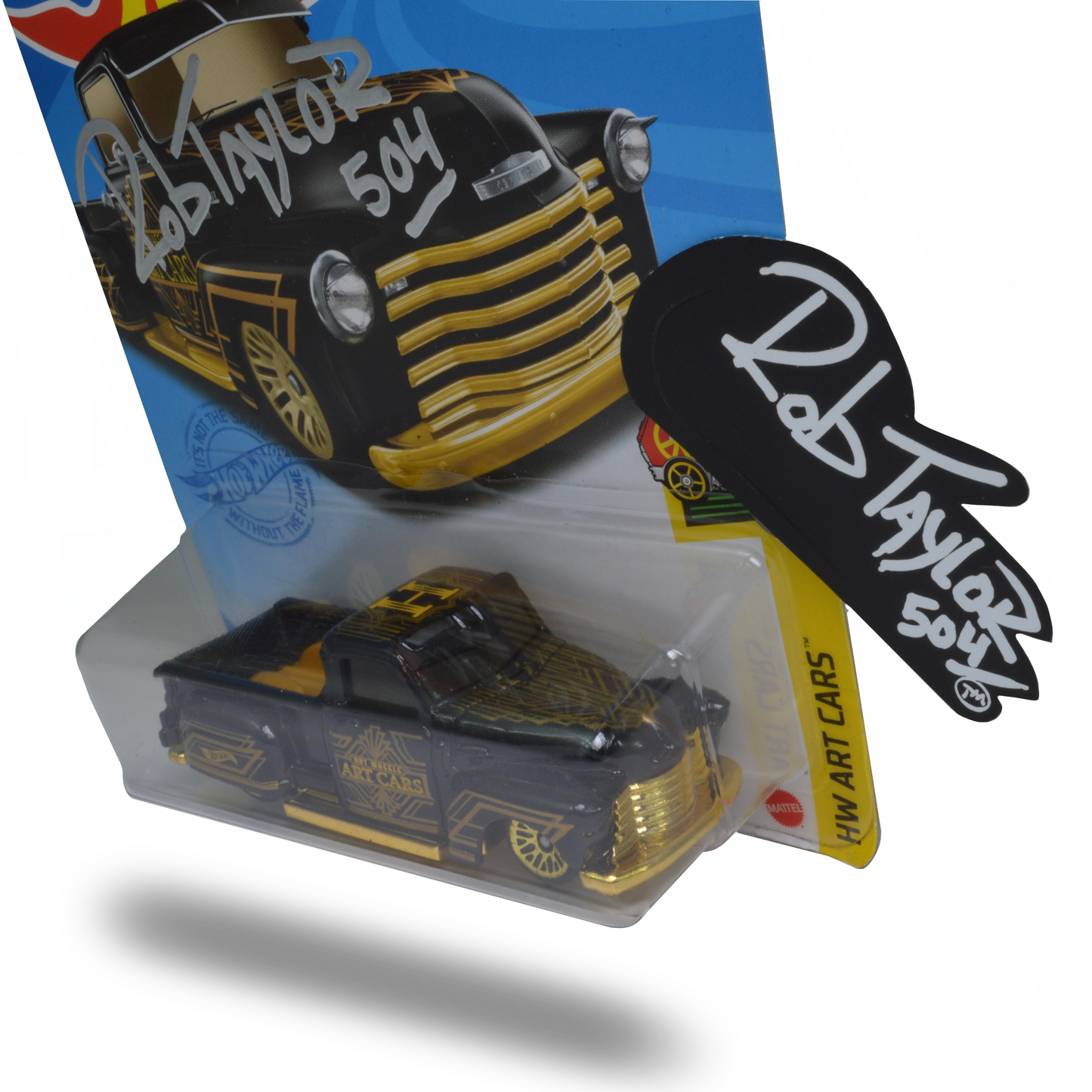 AUTOGRAPHED BLACK & GOLD “LA TROCA” 1:64 SCALE CAR