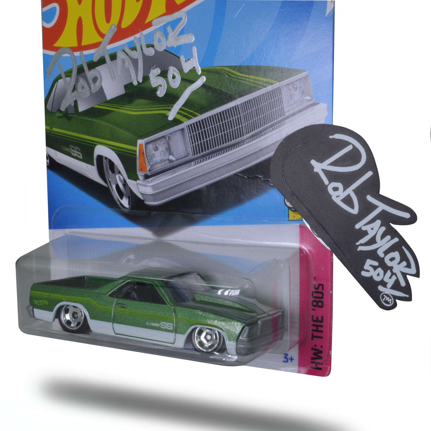 AUTOGRAPHED EL CAMINO 1:64 SCALE CAR