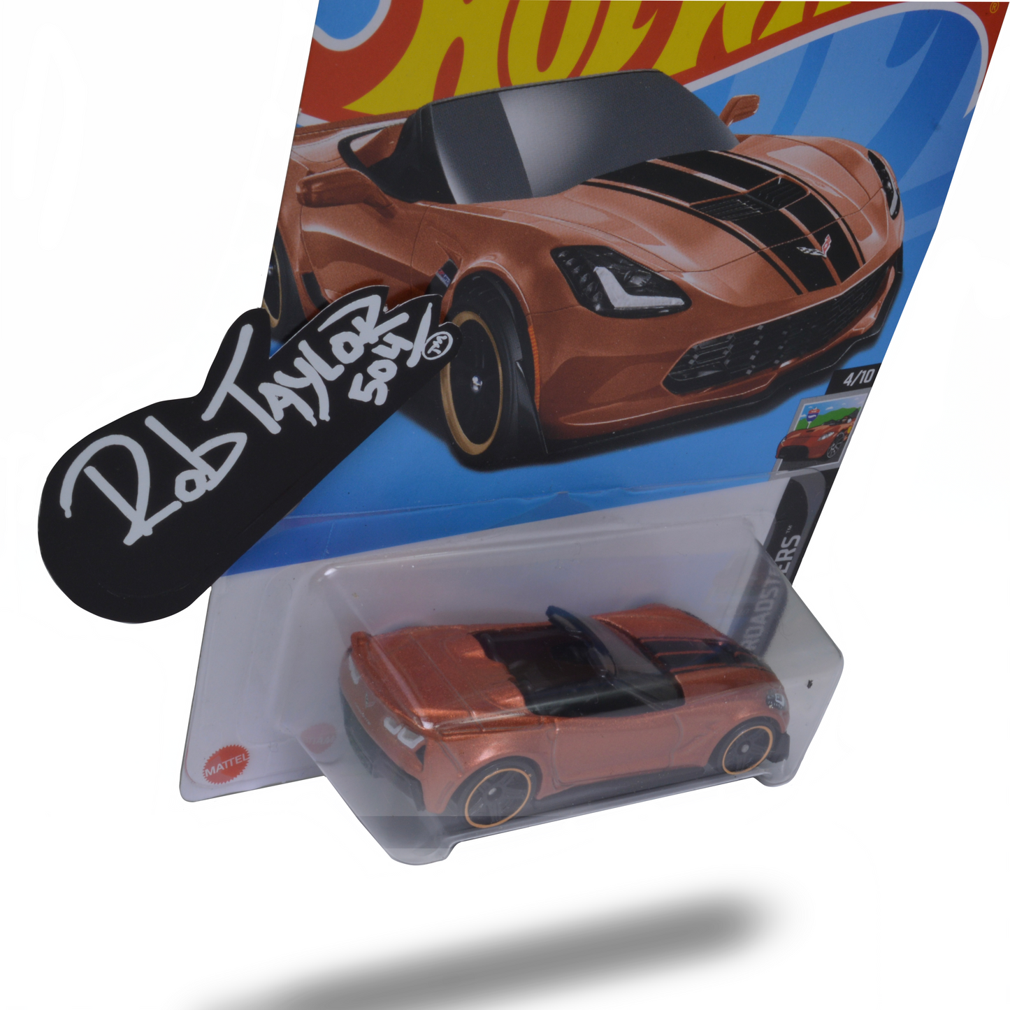 COPPER C7 CORVETTE HOTWHEELS 1:64 SCALE CAR