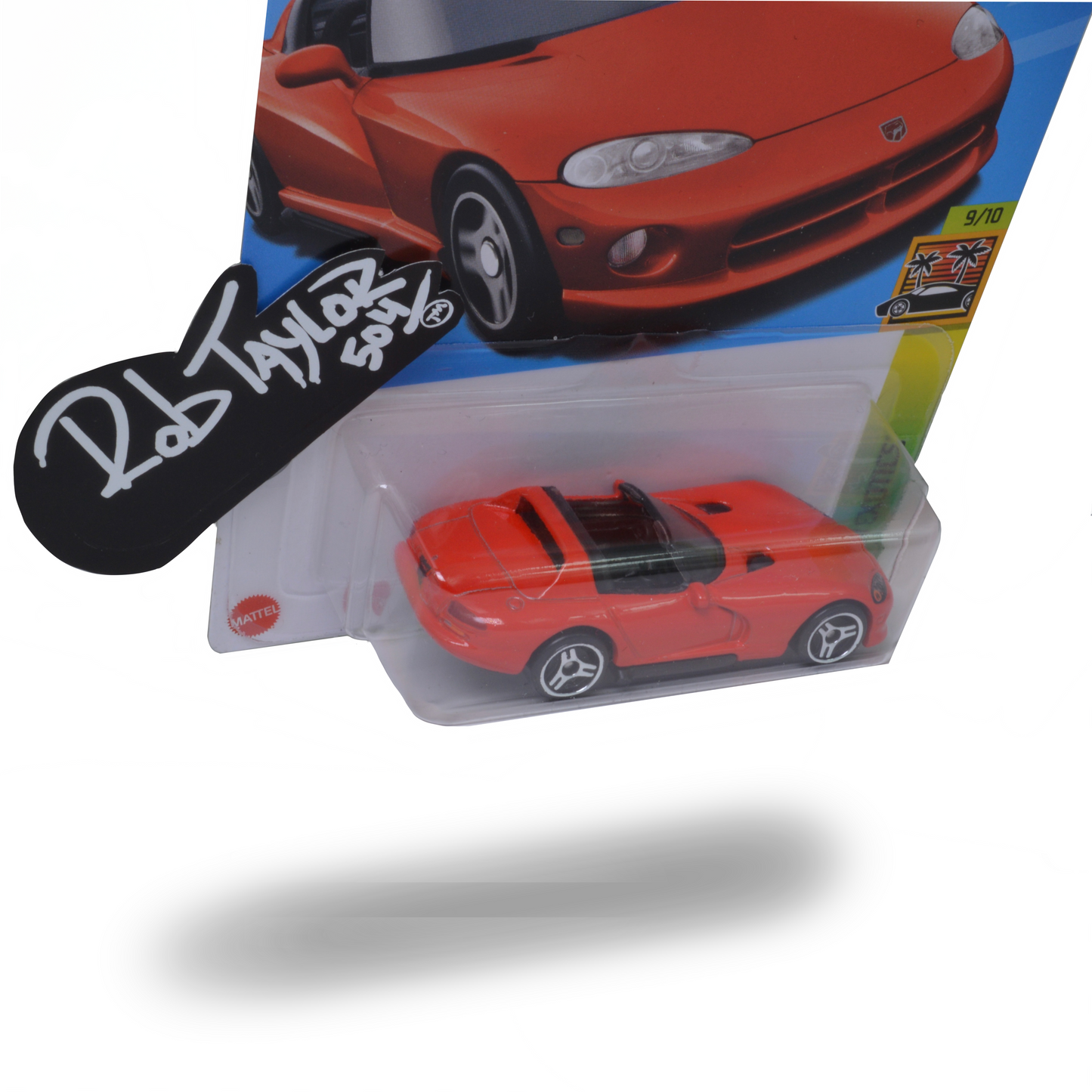 RED DODGE VIPER HOTWHEELS 1:64 SCALE CAR