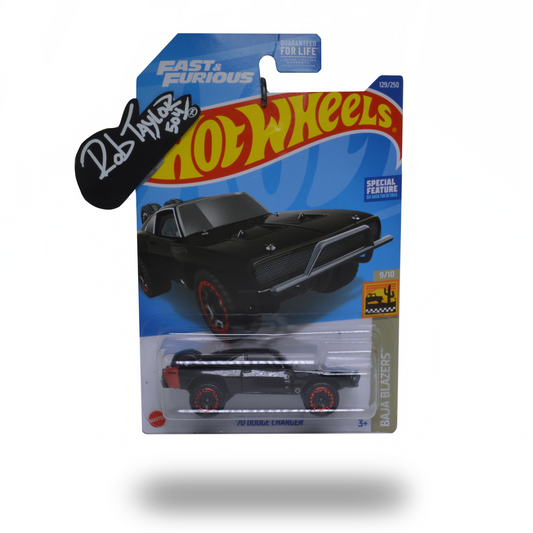 70 CHARGER HOTWHEELS (Moving Suspension!) 1:64 SCALE CAR