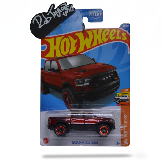 LIFTED DODGE RAM REBEL HOTWHEELS 1:64 SCALE CAR