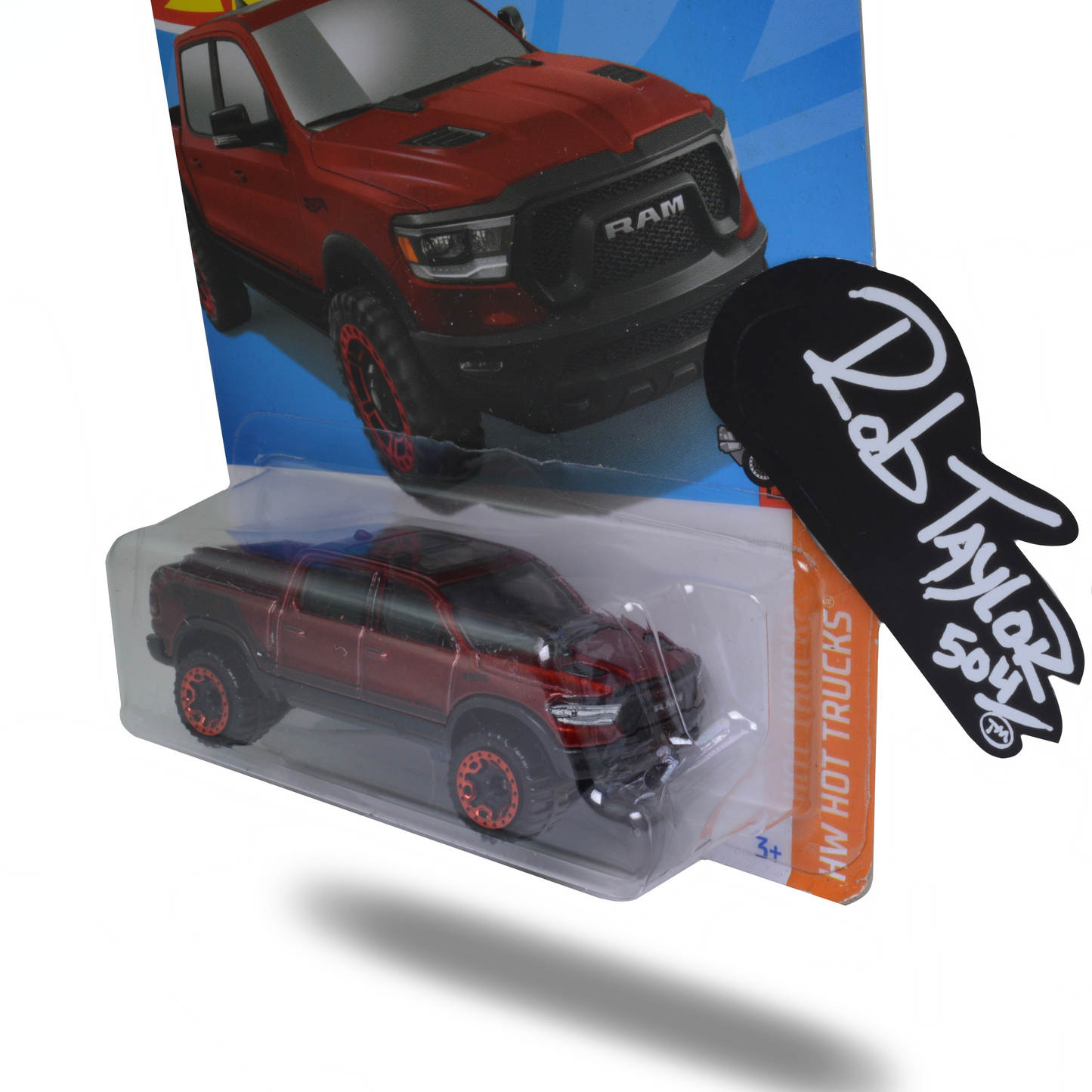 LIFTED DODGE RAM REBEL HOTWHEELS 1:64 SCALE CAR