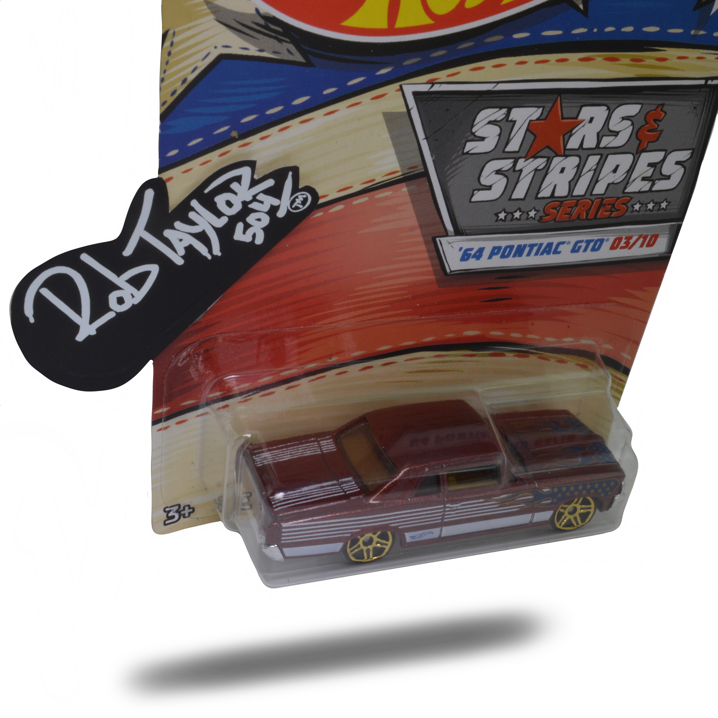 STARS & STRIPES TRIPLE PACK HOTWHEELS 1:64 SCALE CAR