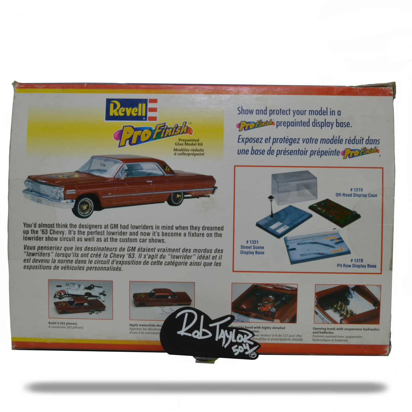 1963 IMPALA LOWRIDER MODEL KIT 1:25 SCALE BY REVELL