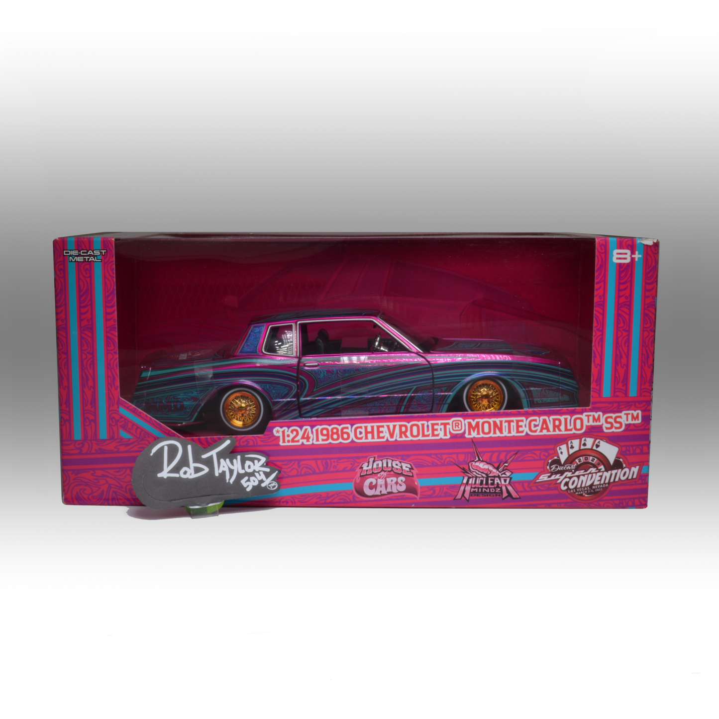 VEGAS CONVENTION MONTE CARLO LOWRIDER 1:24 SCALE DIECAST