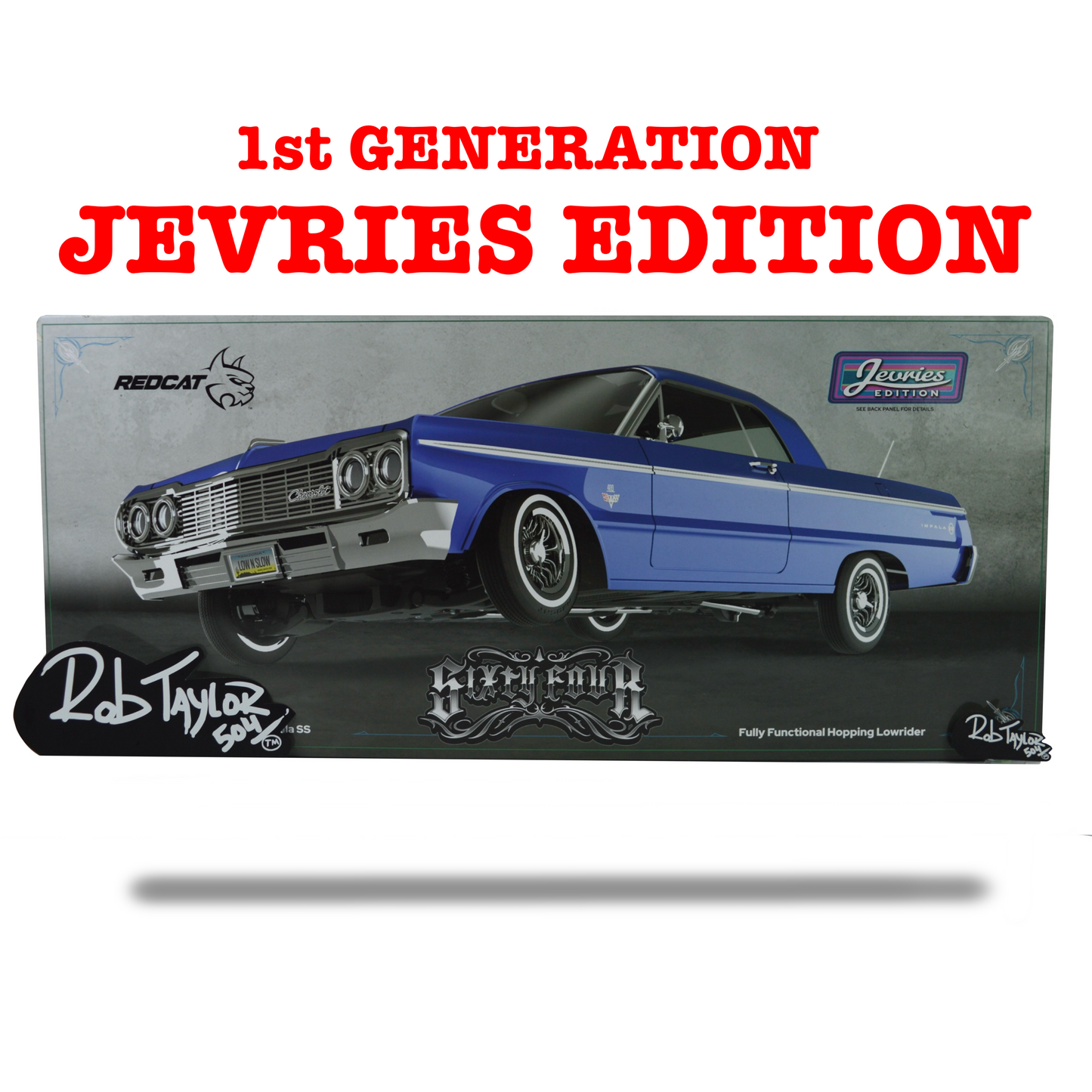 Jevries Edition Rare FIRST GENERATION FIRST BATCH 1964 Impala Lowrider 1:10 scale Remote control car