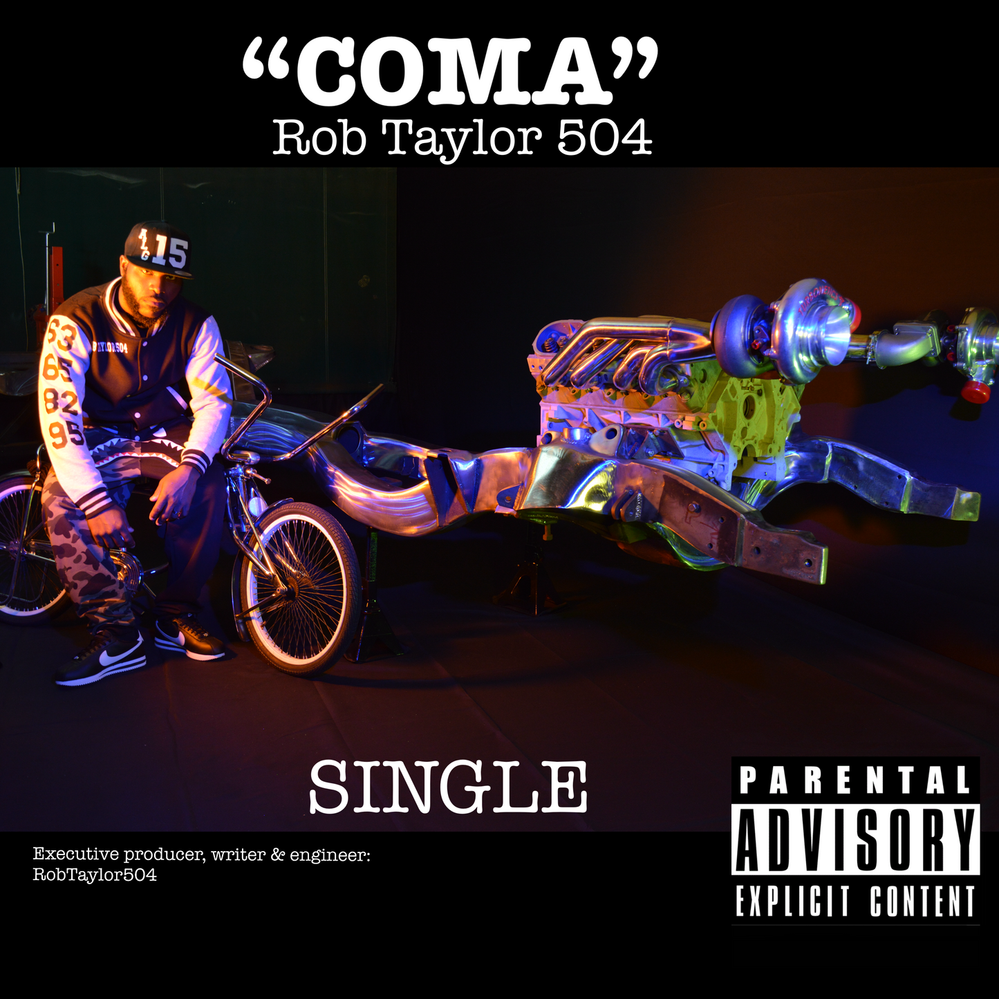 MUSIC SINGLE “COMA” BY Rob Taylor 504 (USB)